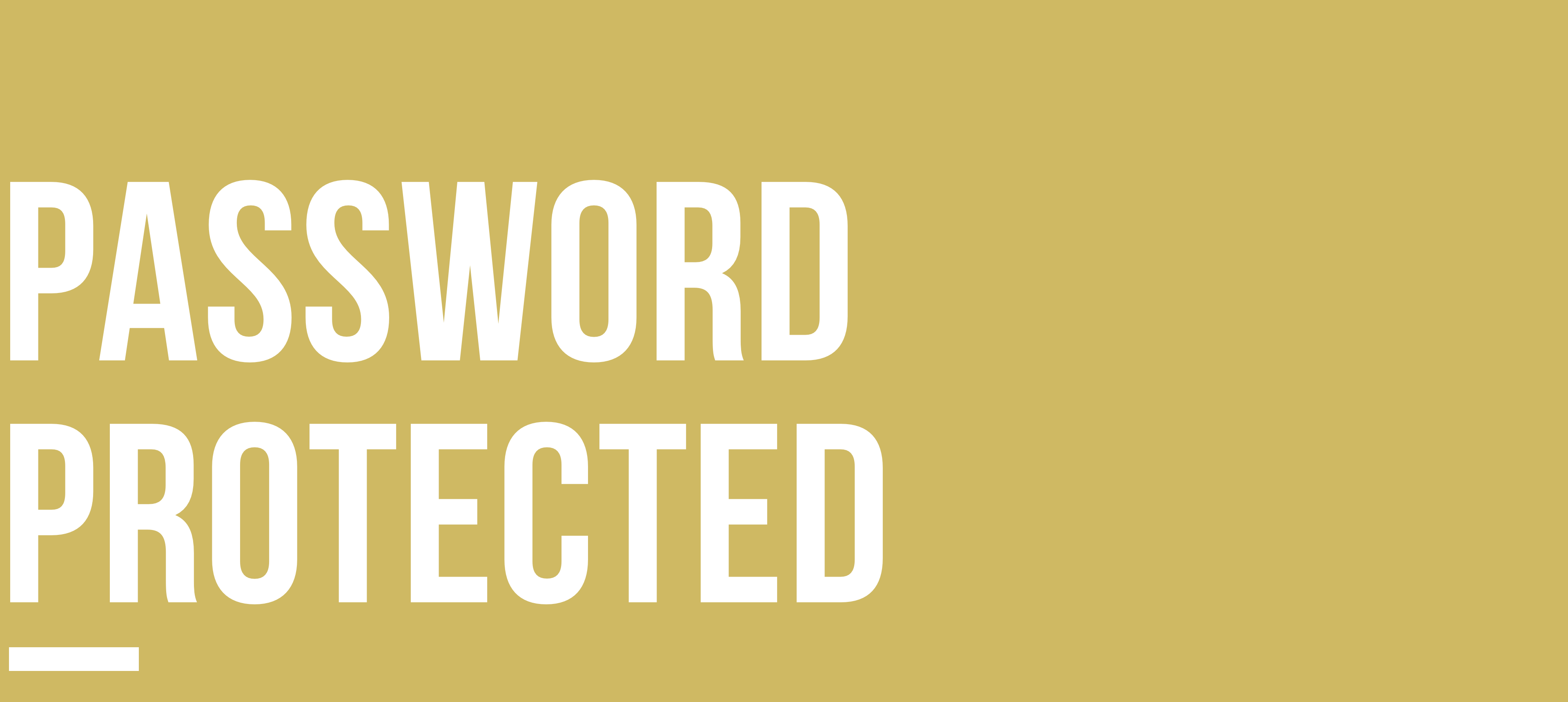 password protected